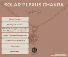 Load image into Gallery viewer, Gold Solar Plexus Chakra Sunburst Necklace "Inner Sun"