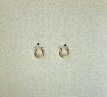 Load image into Gallery viewer, Mini Gold Hoop Earrings